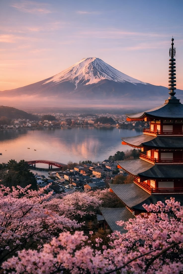 Tokyo. Cherry blossoms and quiet mornings.